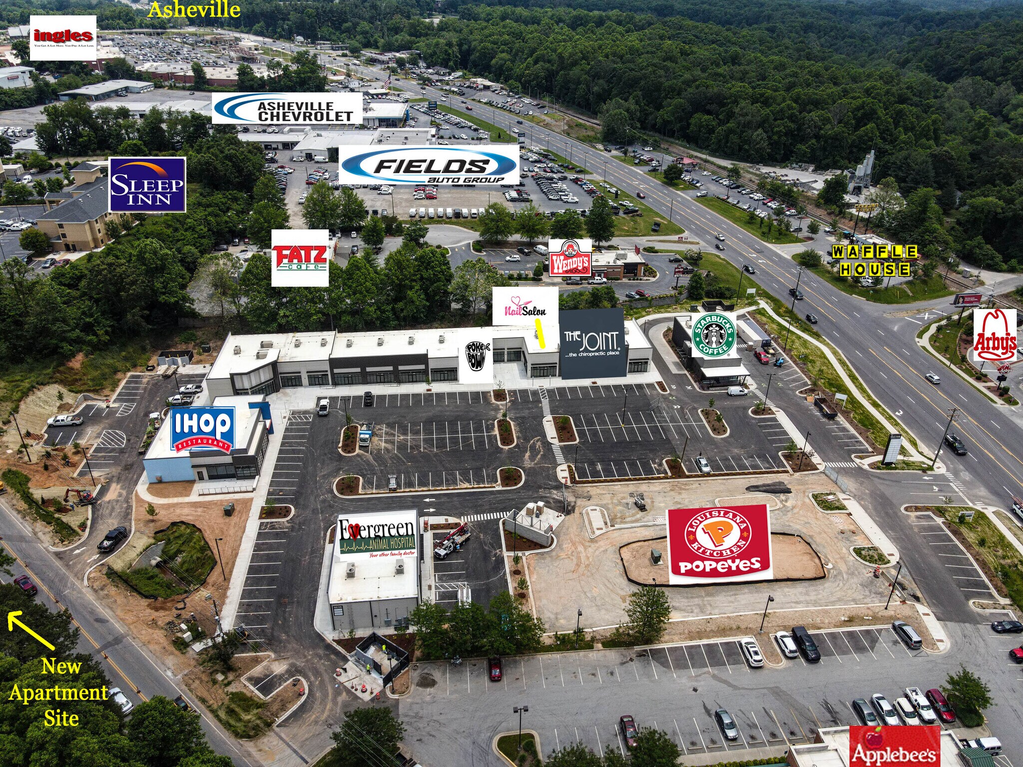 275 Smokey Park Hwy Asheville, NC 28806 - Retail Property for Lease on