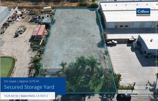 Bakersfield, CA Industrial Land - 1628 Art St