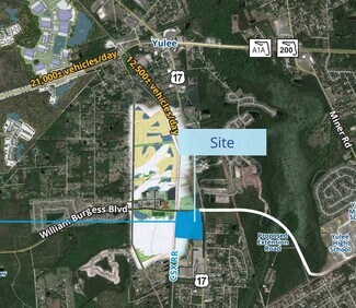 Yulee, FL Commercial Land - SWQ US 17 And William Burgess Blvd