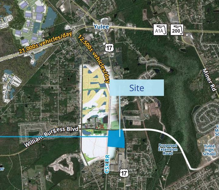 SWQ US 17 And William Burgess Blvd, Yulee, FL for Sale