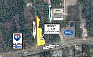 Saint Augustine, FL Commercial Land - Zygmont Ct and State Road 16
