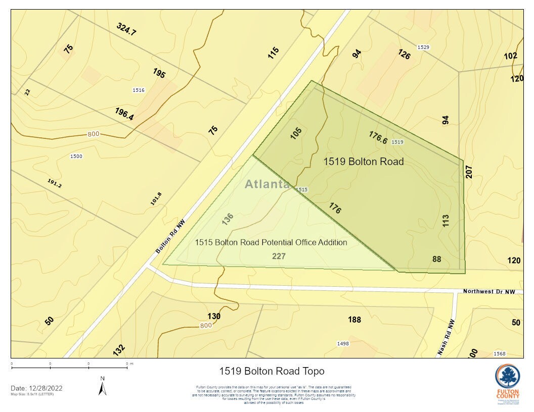 1519 Bolton Rd Atlanta, GA 30331 Land Property for Sale on