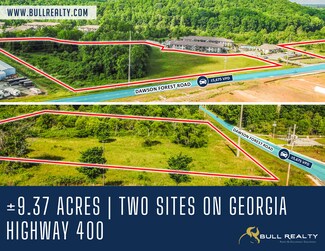 Dawsonville, GA Commercial - Corner of Dawson Forest Rd & Parker Forest Rd