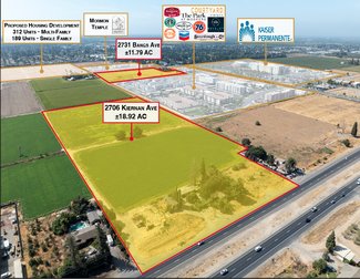 Modesto, CA Commercial Land - 2706 Kiernan Ave