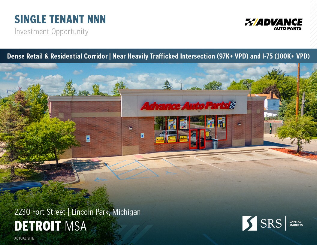 2230 Fort St, Lincoln Park, MI for Sale