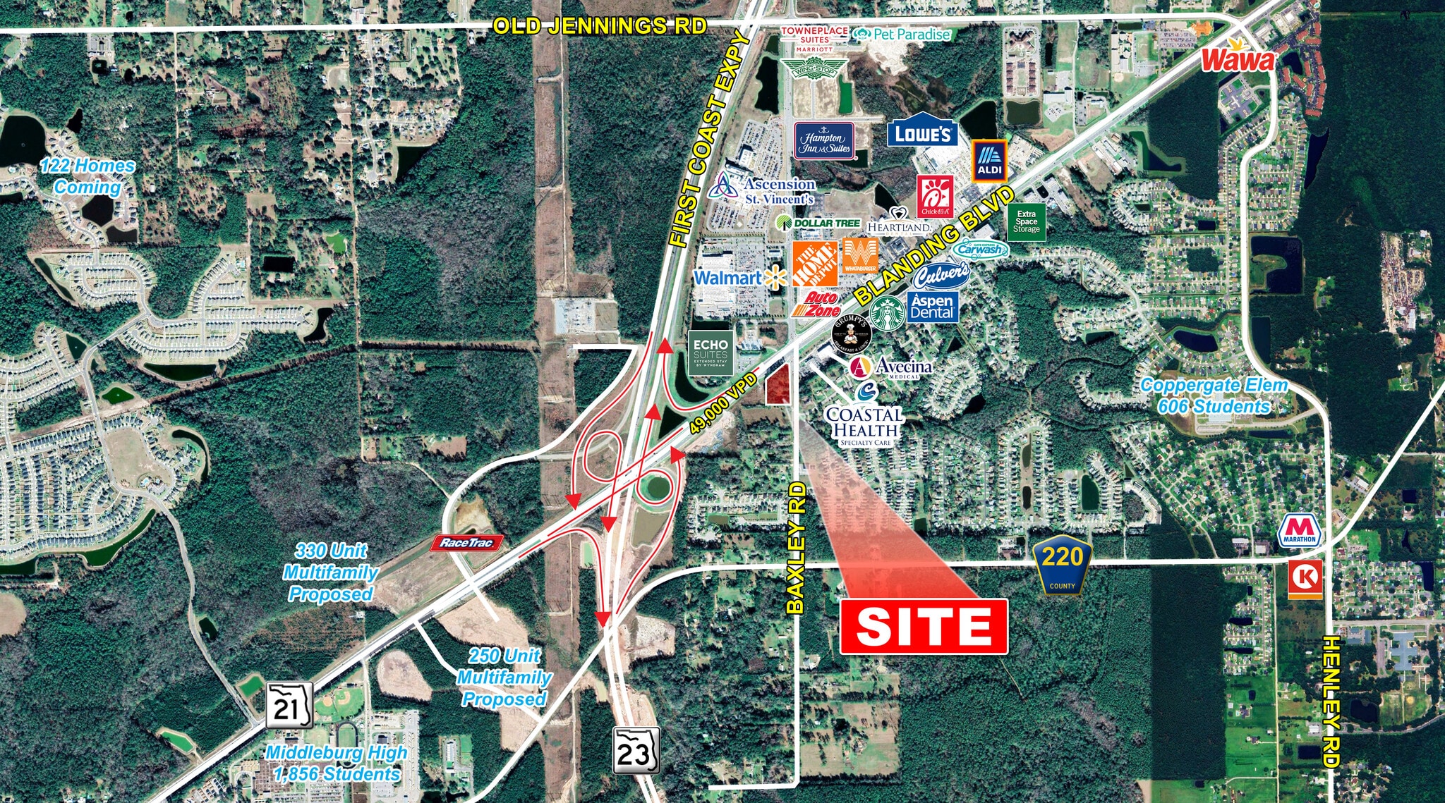 Blanding & Baxley Rd, Middleburg, FL for Rent