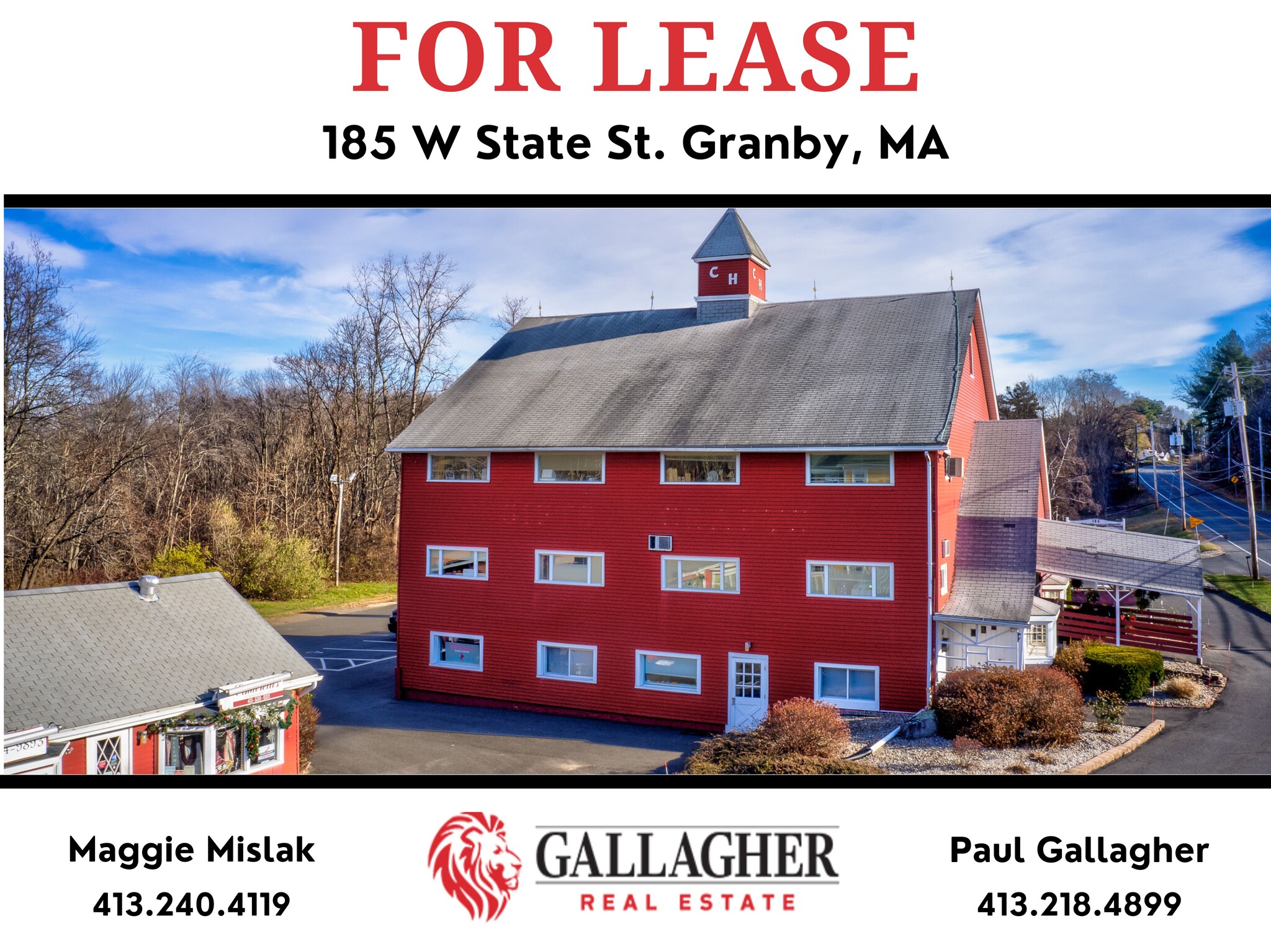 185 W State St, Granby, MA for Rent