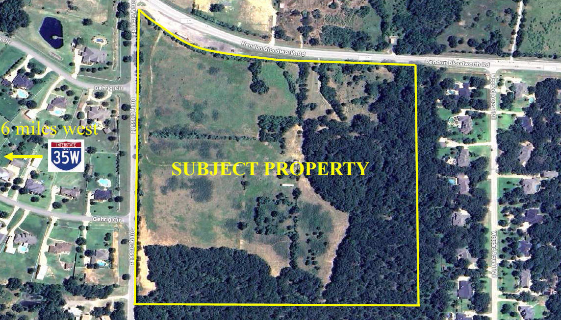 6830 Rendon Bloodworth Rd, Fort Worth, TX for Sale