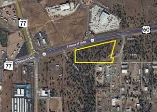 Show Low, AZ Commercial Land - E Deuce of Clubs & N 25th Pl