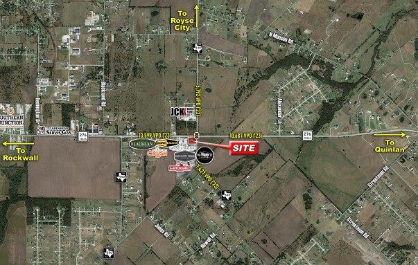 SWC FM 548 & Hwy 276, Royse City, TX for Sale