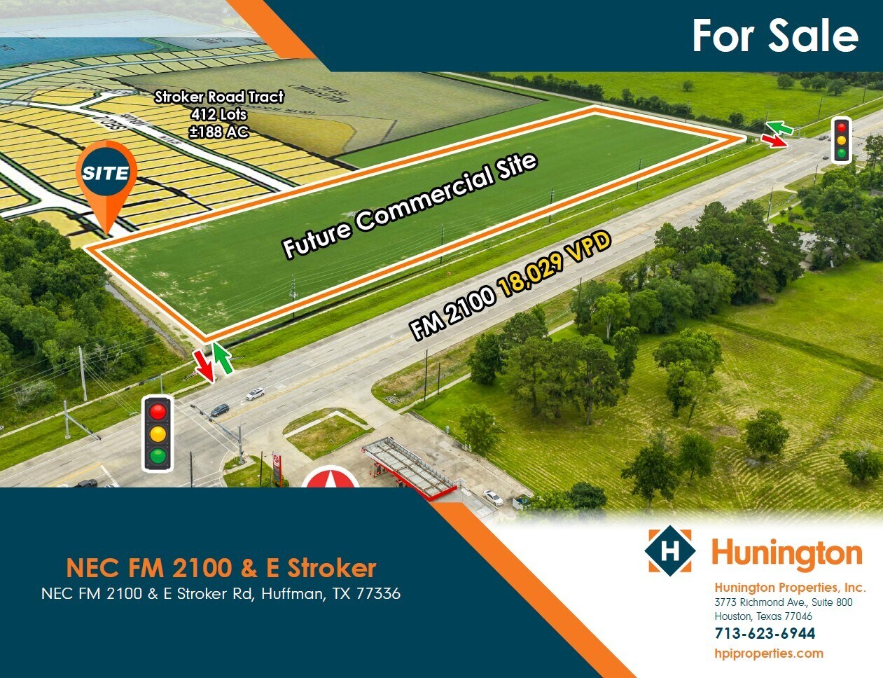 FM 2100& E Stroker RD, Crosby, TX for Sale