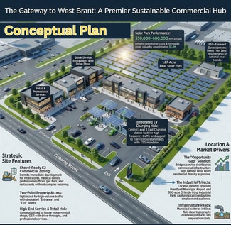 Brant Airport Commercial on 4.65 Acres