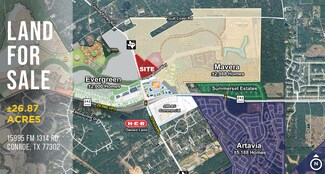 Conroe, TX Commercial Land - 15995 FM 1314 Rd