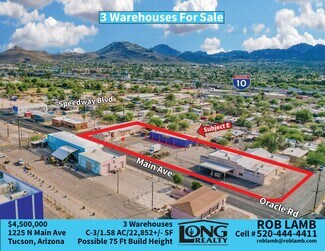 Tucson, AZ Warehouse - 1225 N Main Ave