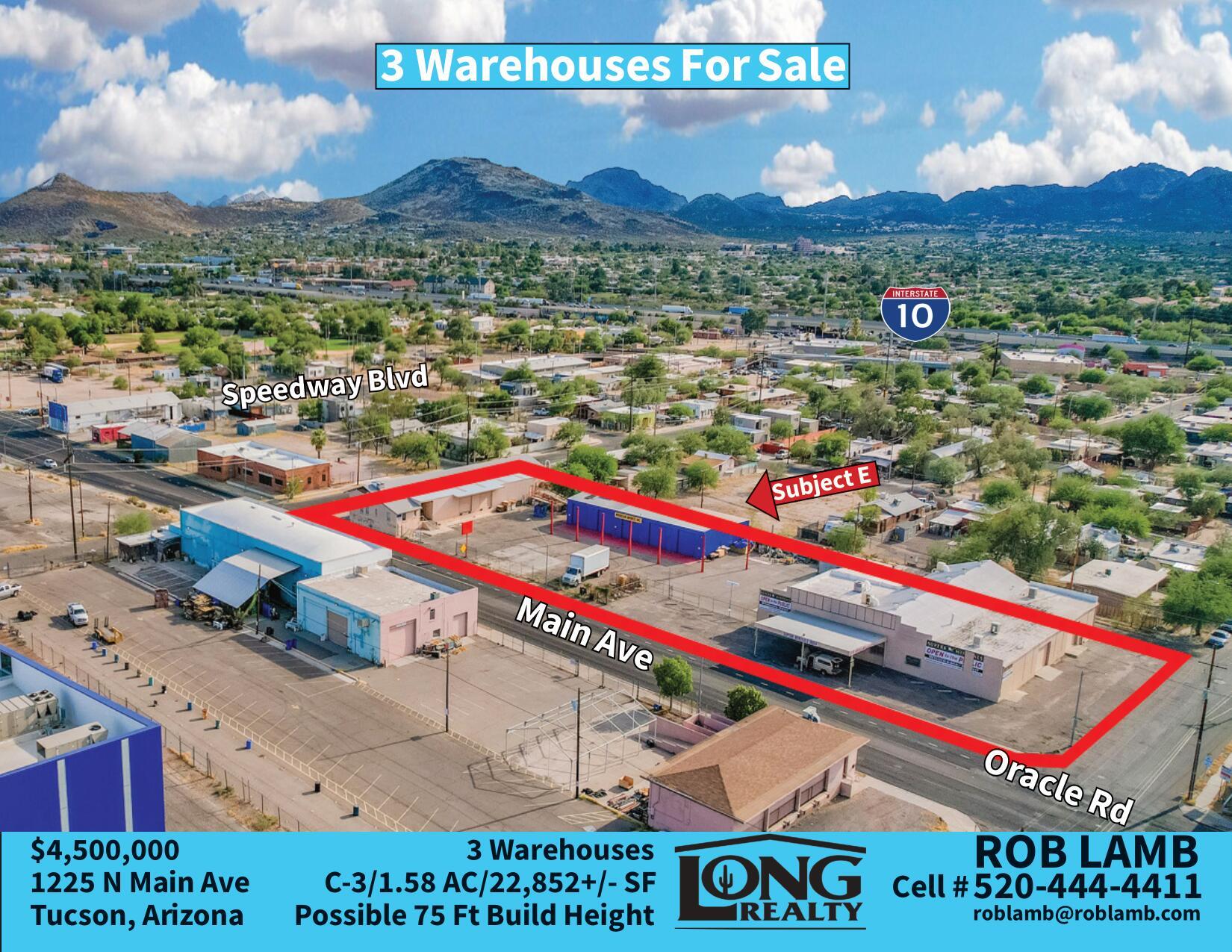 1225 N Main Ave, Tucson, AZ for Sale