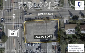 Miami Gardens, FL Commercial Land - 19045 NW 2nd Ave