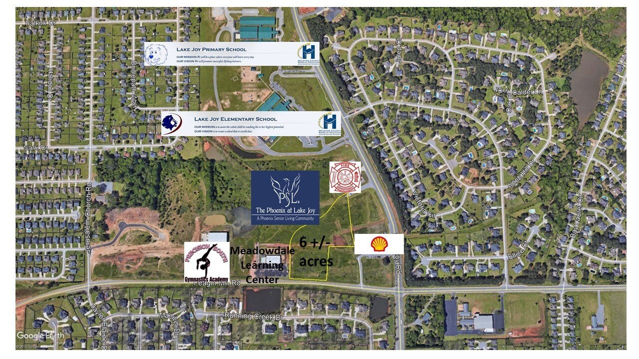 Lake Joy Rd @ Feagin Mill Road, Warner Robins, GA for Sale