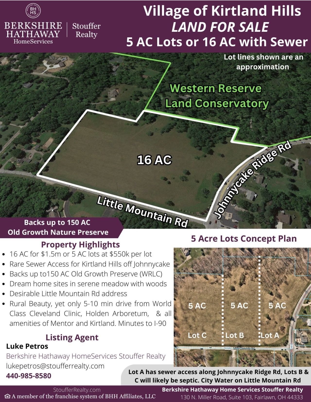 V/L, Kirtland Hills, OH for Sale