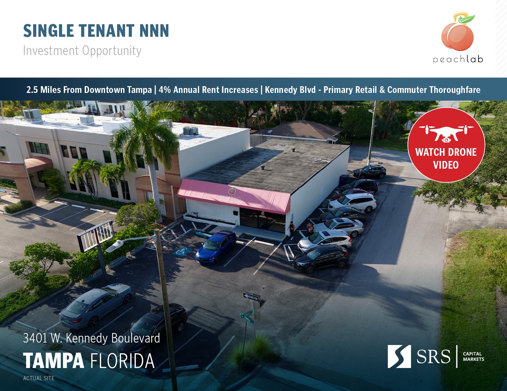 3401 W Kennedy Blvd, Tampa, FL for Sale