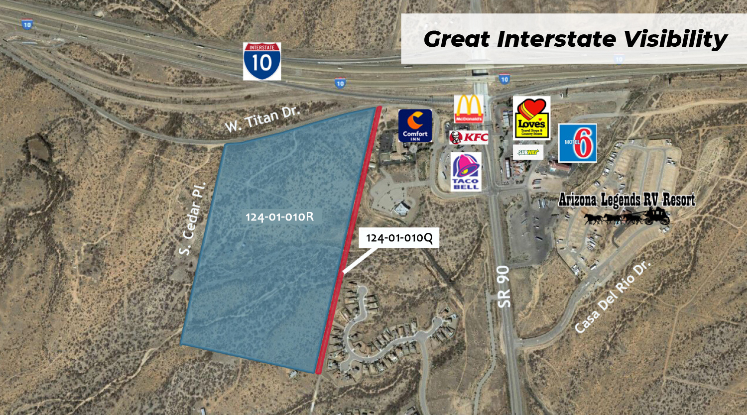 I-10 & State Route 90, Benson, AZ for Sale