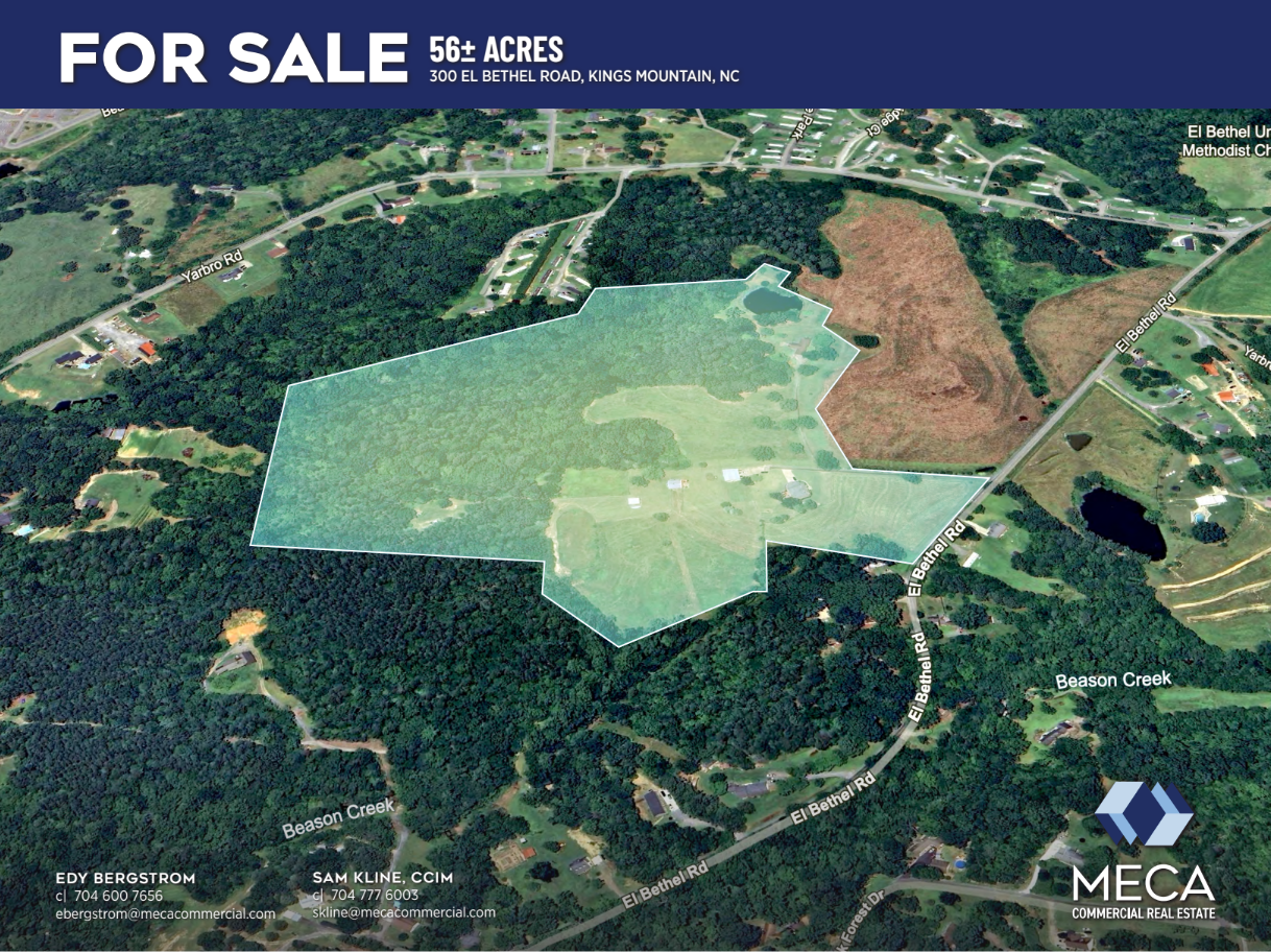 300 El Bethel Rd, Kings Mountain, NC for Sale