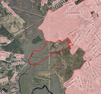 Jacksonville, NC Commercial Land - 000 Gum Branch Rd