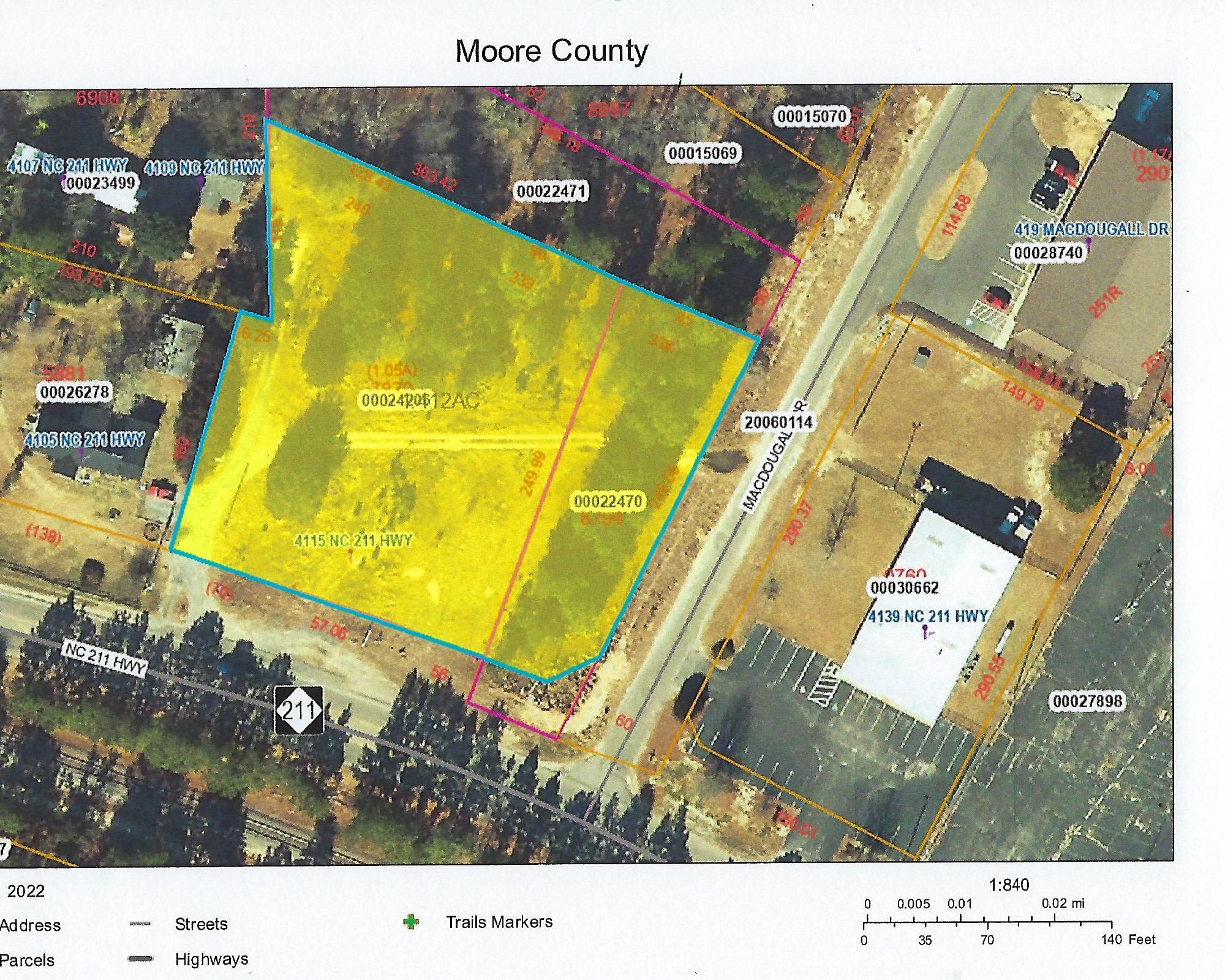 4115 NC 211 Seven Lakes, NC 27376 Land Property for Sale on