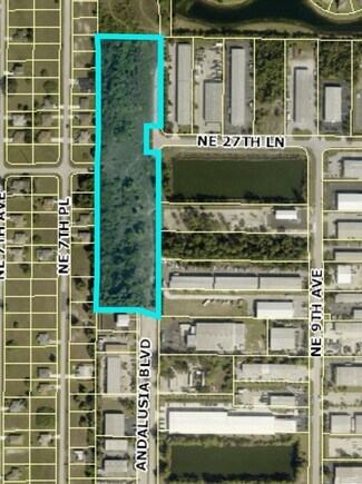 Cape Coral, FL Industrial Land - Andalusia Blvd