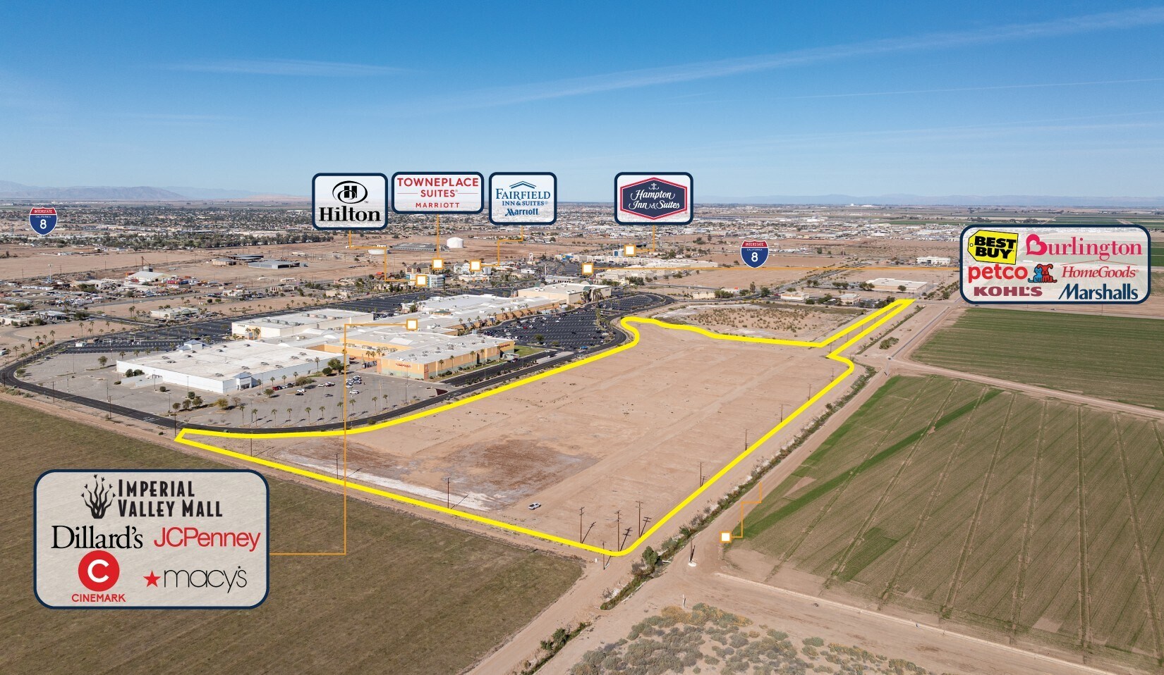 E Danenberg Rd @ South Dogwood Rd, El Centro, CA for Sale