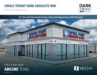 Abilene, TX Freestanding - 1116 NE 10th St Abilene, TX Freestanding - 1116 NE 10th St