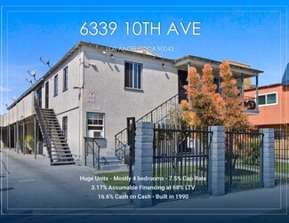 Los Angeles, CA Apartments - 6337 10th Ave