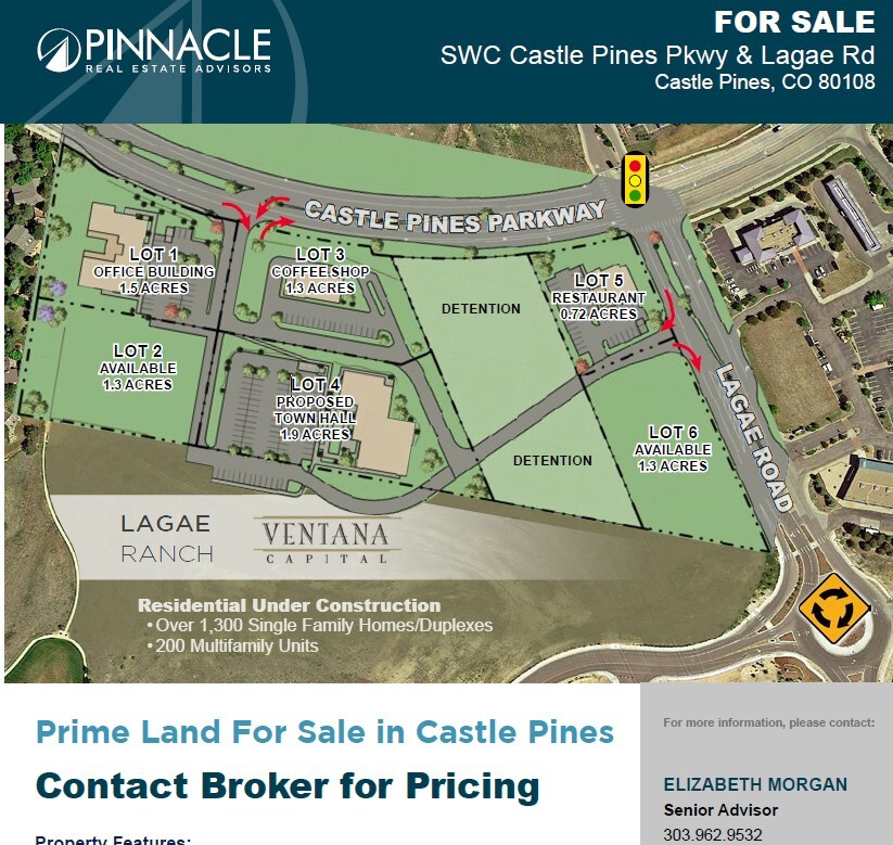 Swc Castle Pines Parkway & Lagae Rd, Castle Pines, CO for Sale