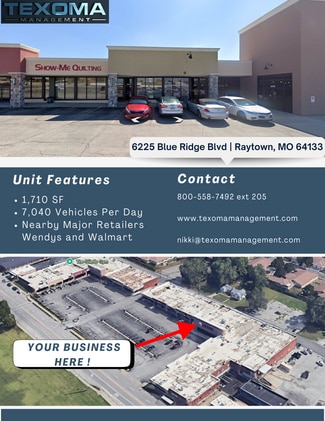 Raytown, MO Office/Retail, Retail - 6121-6247 Blue Ridge Blvd