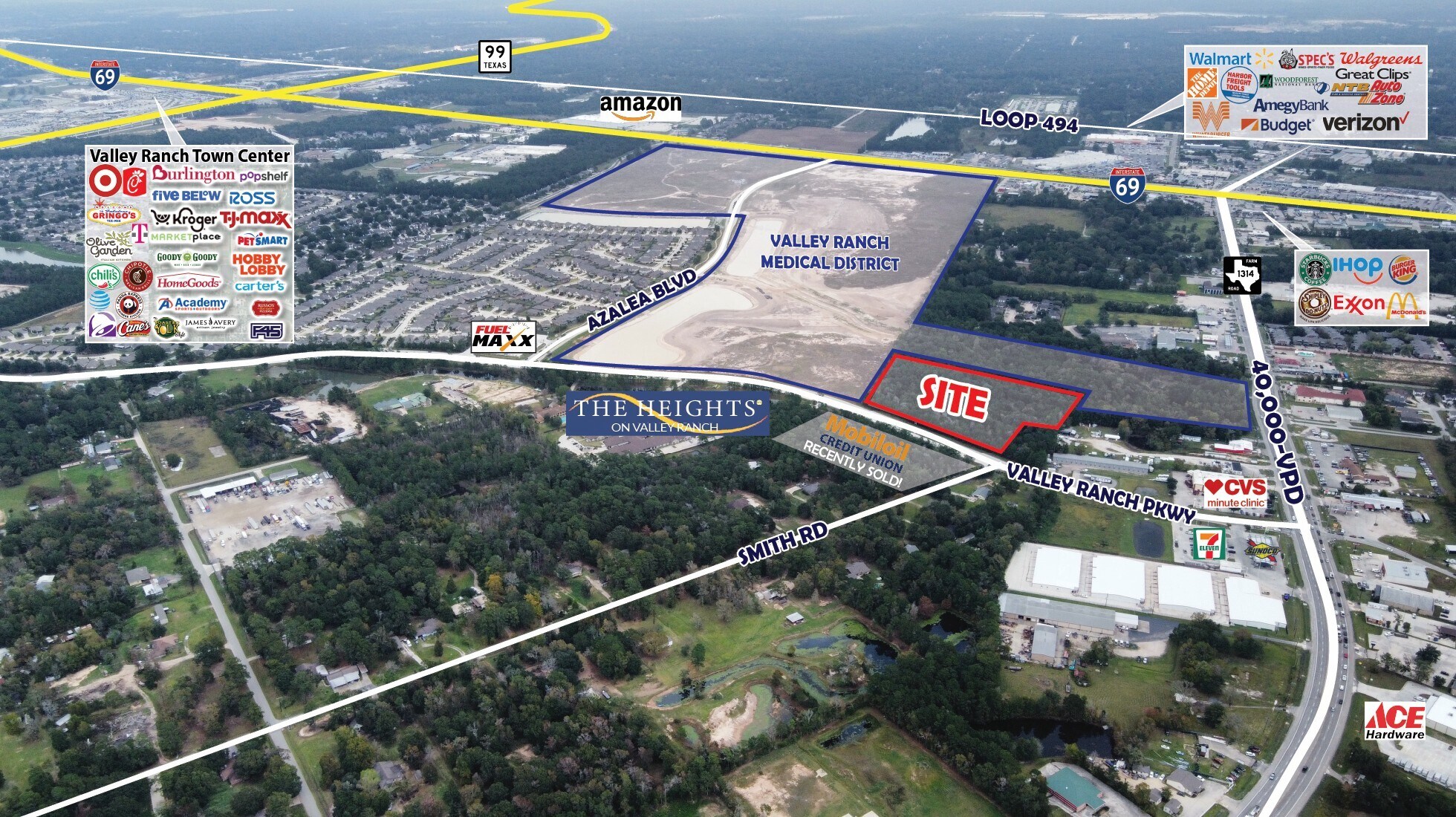 0 Valley Ranch Pkwy Pkwy, Porter, TX for Sale