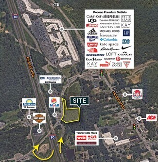 Tannersville, PA Commercial Land - Pennsylvania 715