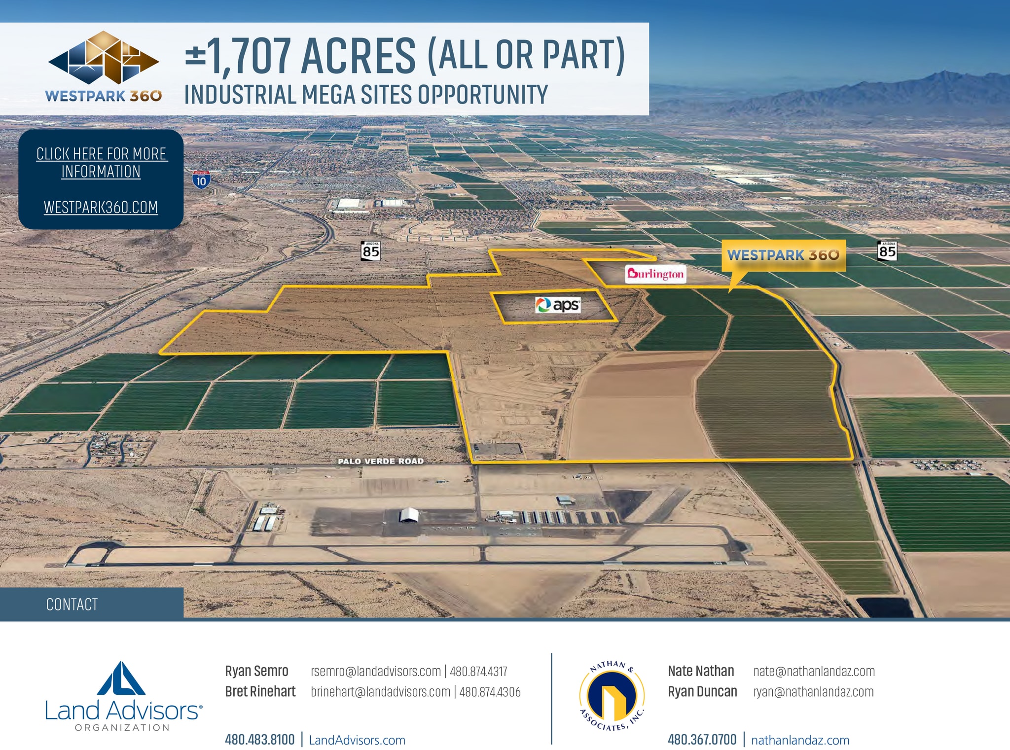 SW of I10 & Hwy 85 Junction, Buckeye, AZ for Sale