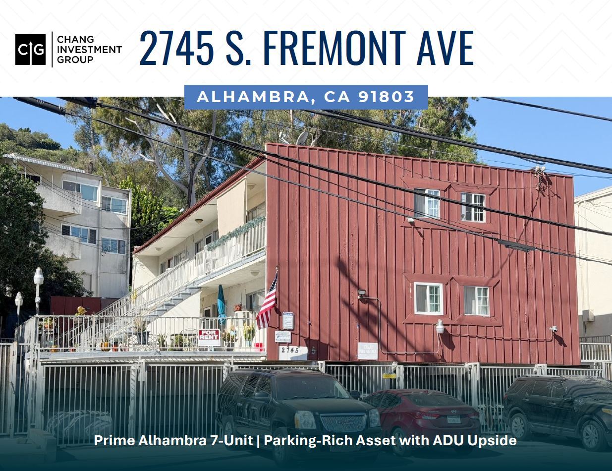 2745 S Fremont Ave, Alhambra, CA for Sale