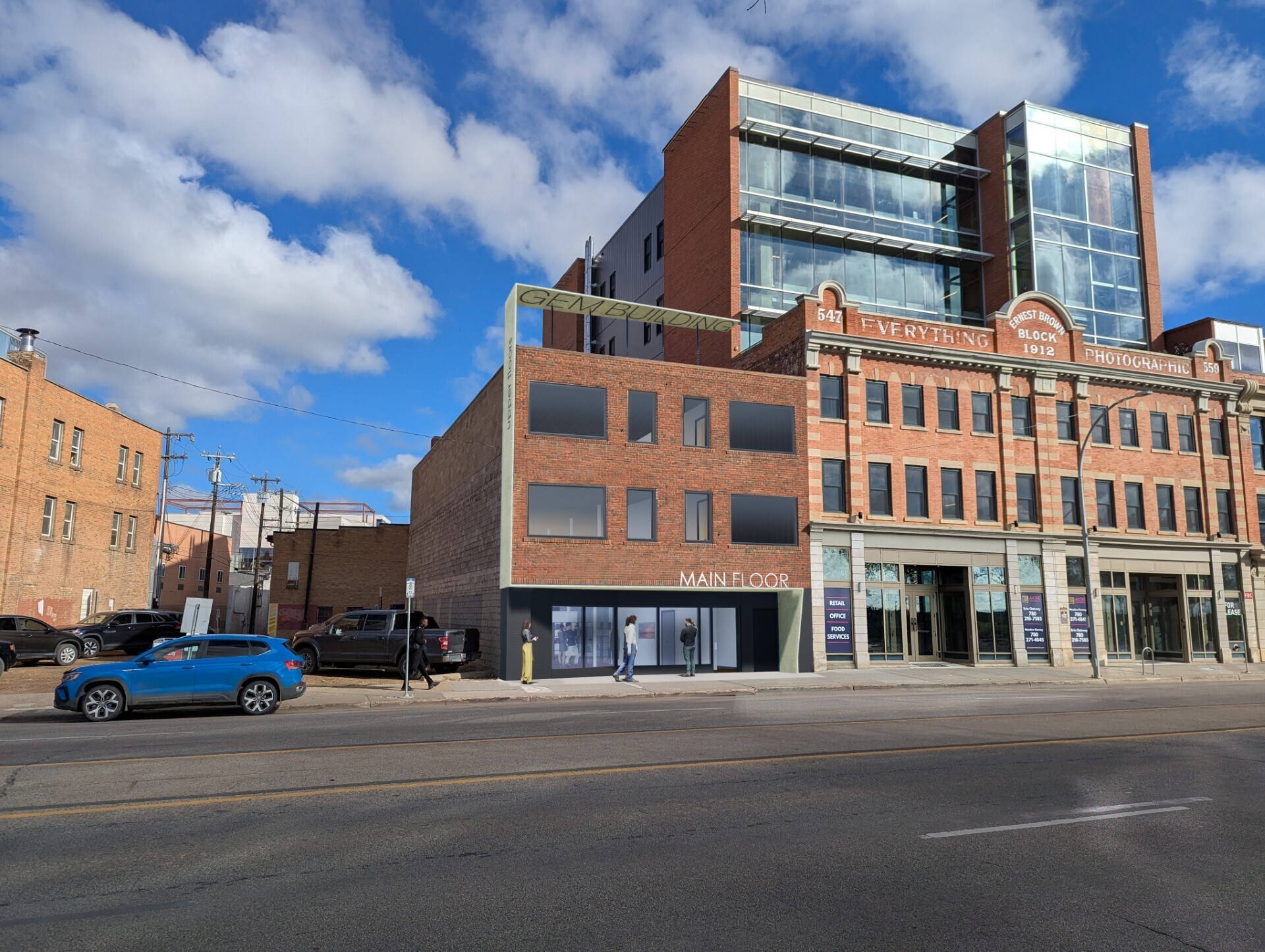 9676 Jasper Ave NW, Edmonton, AB for Rent