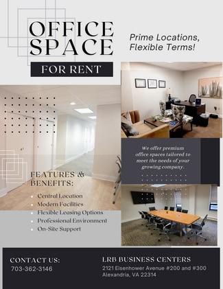 Alexandria, VA Coworking Space - 2121 Eisenhower Ave