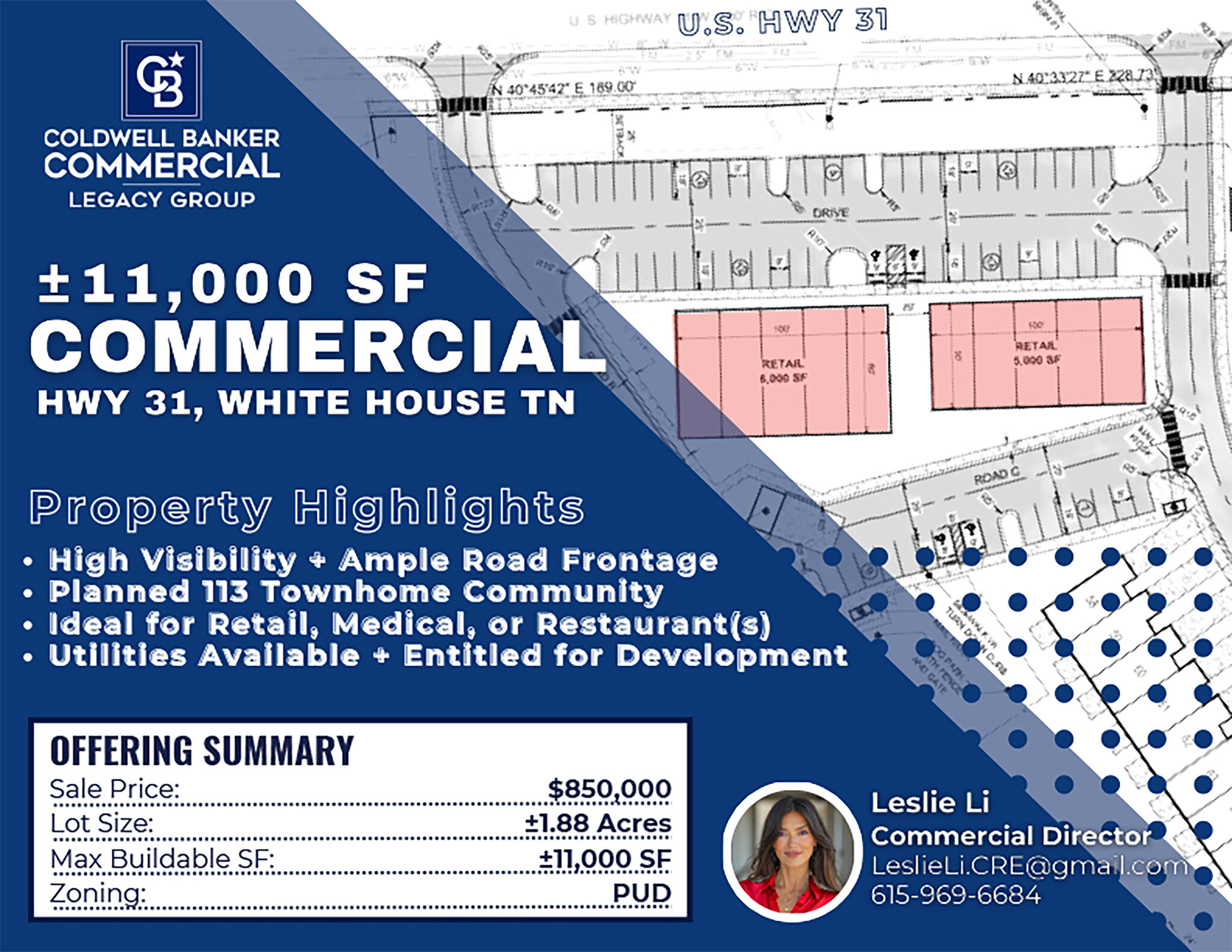 0 Highway 31 W, White House, TN for Sale