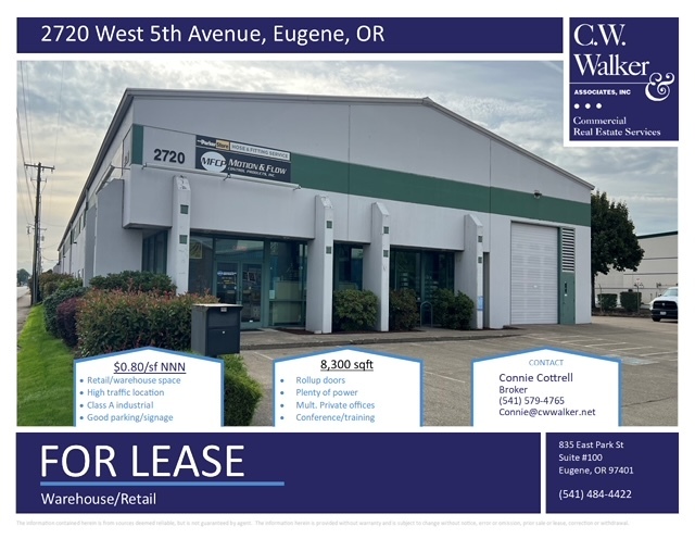 2710-2720 W 5th Ave, Eugene, OR for Rent