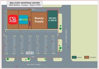 Houston, TX Retail - 5800 Bellfort St