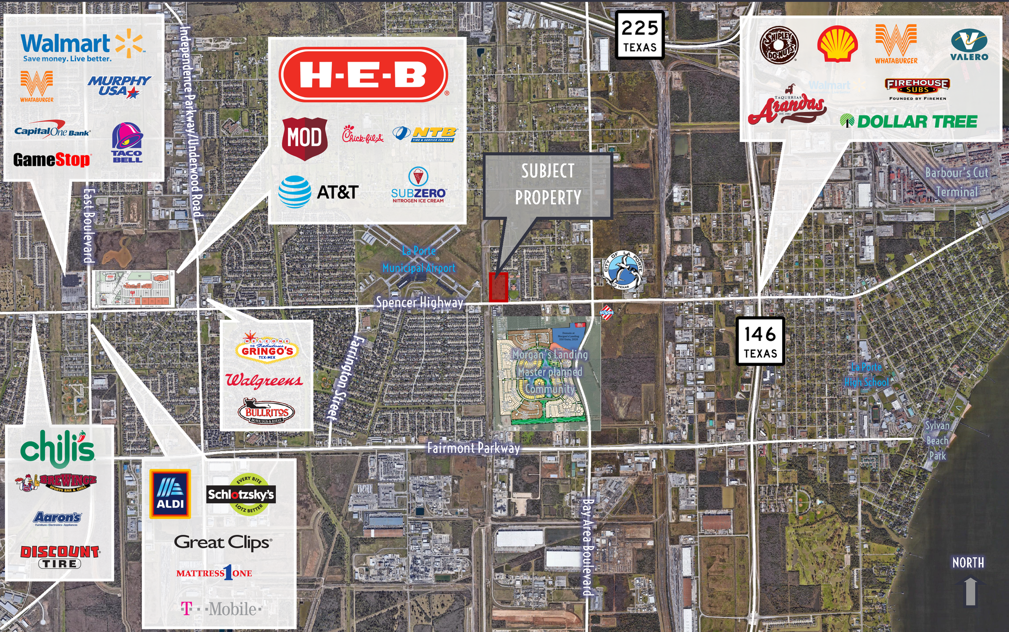 Spencer Hwy @ Boyett Street, La Porte, TX for Sale