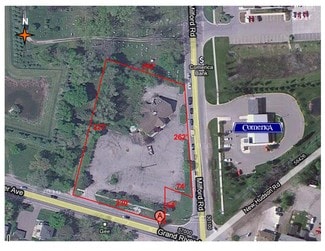New Hudson, MI Commercial Land - 57036 Grand River Ave