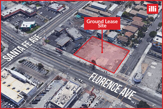 Huntington Park, CA Commercial Land - 2300-2308 E Florence Ave