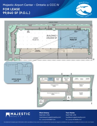 Ontario, CA Industrial - 3550 E Jurupa St