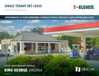 King George, VA Convenience Store - 10520 James Madison Pky