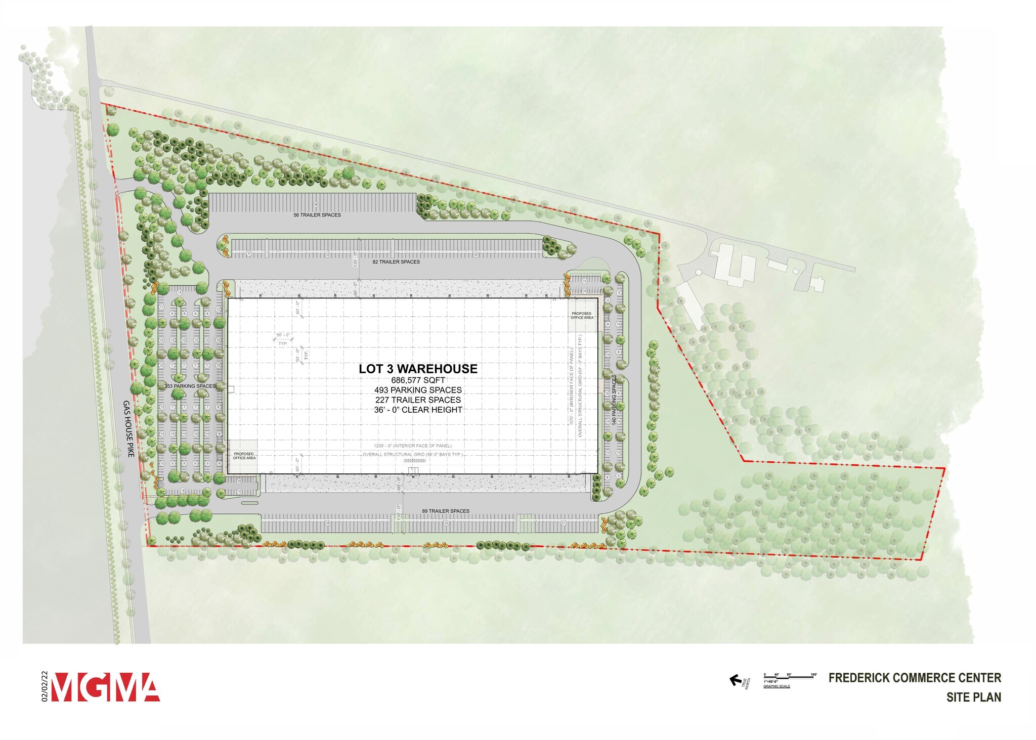 9051 Gas House Pike Frederick, MD 21701 Industrial Property for Lease on