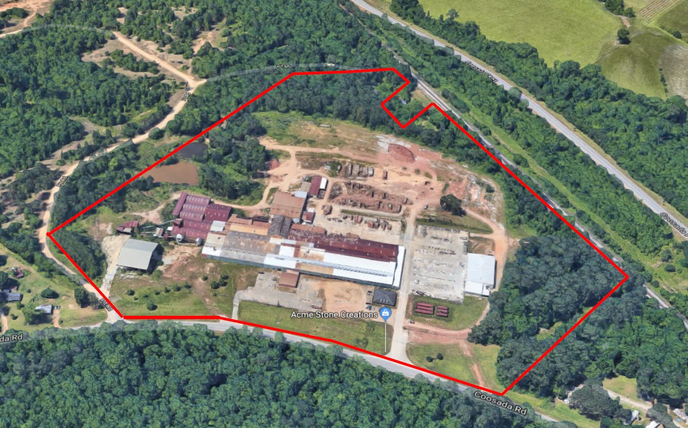 6250 Coosada Rd Coosada, AL 36020 Industrial Property for Sale on