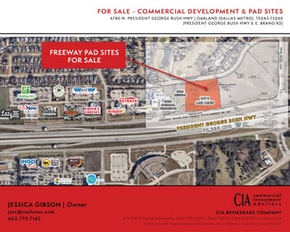 Garland, TX Commercial Land - 4780 President George Bush hwy Garland, TX Commercial Land - 4780 President George Bush hwy